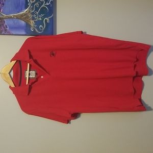 Beverly Hills Polo Club Mens Red Cotton Polo XL